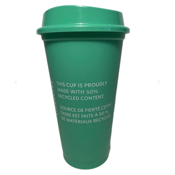 NWT Starbucks 2023 Green ‘Choose to Reuse’ Earth Reusable Cup - Picture 3 of 6